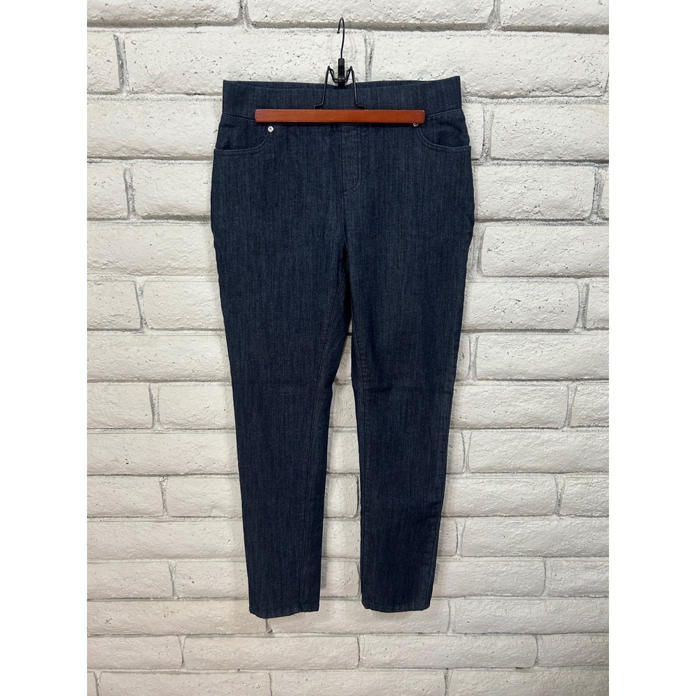 Appleseed's Women Small Dark Indigo Denim‎ Pull On Jeggings Slim Leg Pants